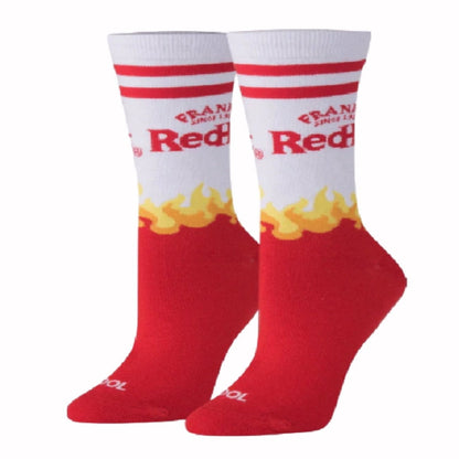 Frank's Red Hot Sauce Athletic Crew Socks - Adult Small/Medium