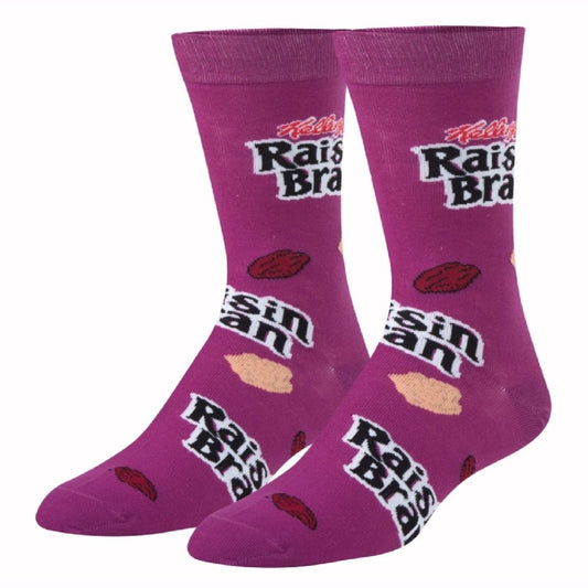 Raisin Bran Cereal Crew Crazy Socks