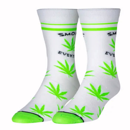 Smoke Everyday Crew Crazy Socks