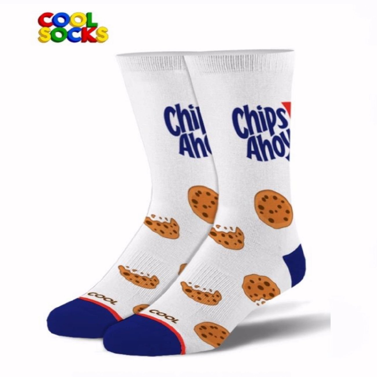 Chips Ahoy Cookies Athletic Crew Socks