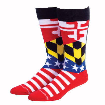 Maryland Stars and Stripes Socks