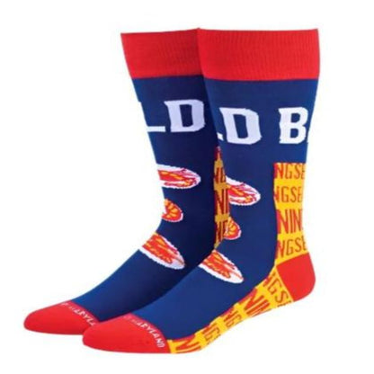 Old Bay Can Logo Dress Socks