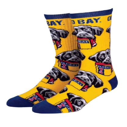 Old Bay Good Boy Dog Athletic Crew Socks