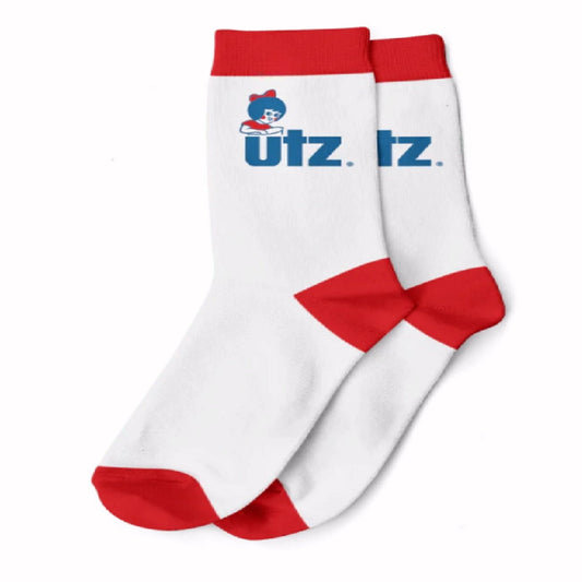 UTZ Girl Logo Athletic Crew Socks