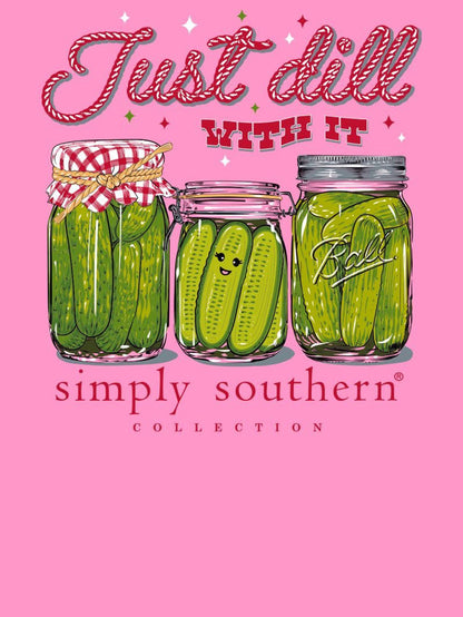 Simply Southern Just Dill With It Short Sleeve T-Shirt