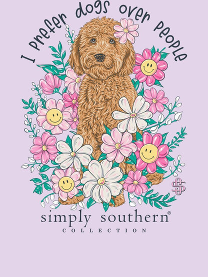 Simply Southern I Prefer Dogs Over People Short Sleeve T-Shirt