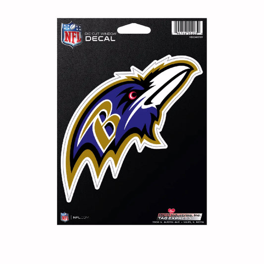 Baltimore Ravens Logo Diecut Decal Sticker