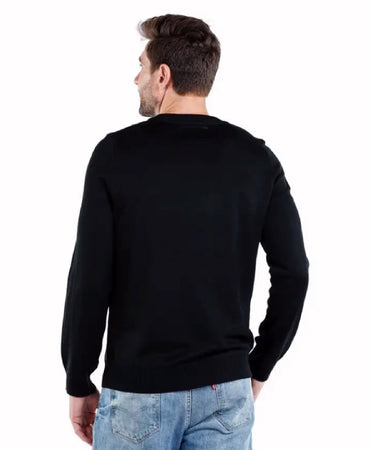 Stuck Santa Size Matters Humorous Christmas Sweater