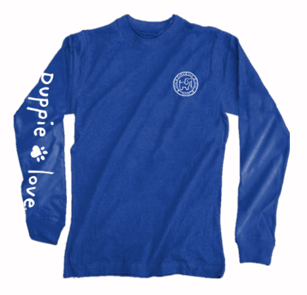 Puppie Love Dog Love Light And Hanukkah Chanukah Nights Long Sleeve T-Shirt