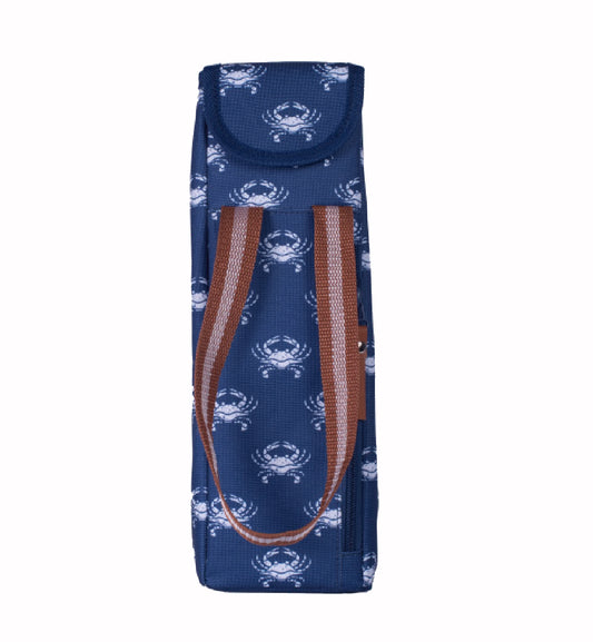 Chill Crab Insulated Wine Tote Bag