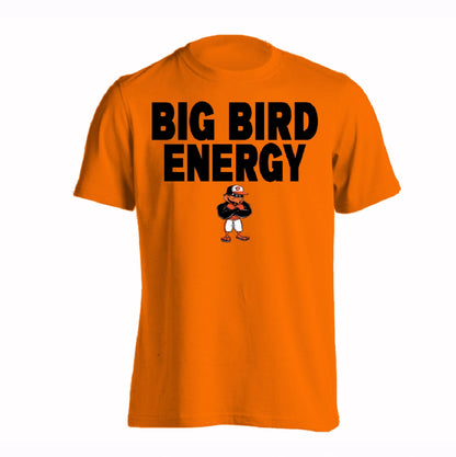 Baltimore Big Bird Energy Sport Teams Orange Short Sleeve T-Shirt