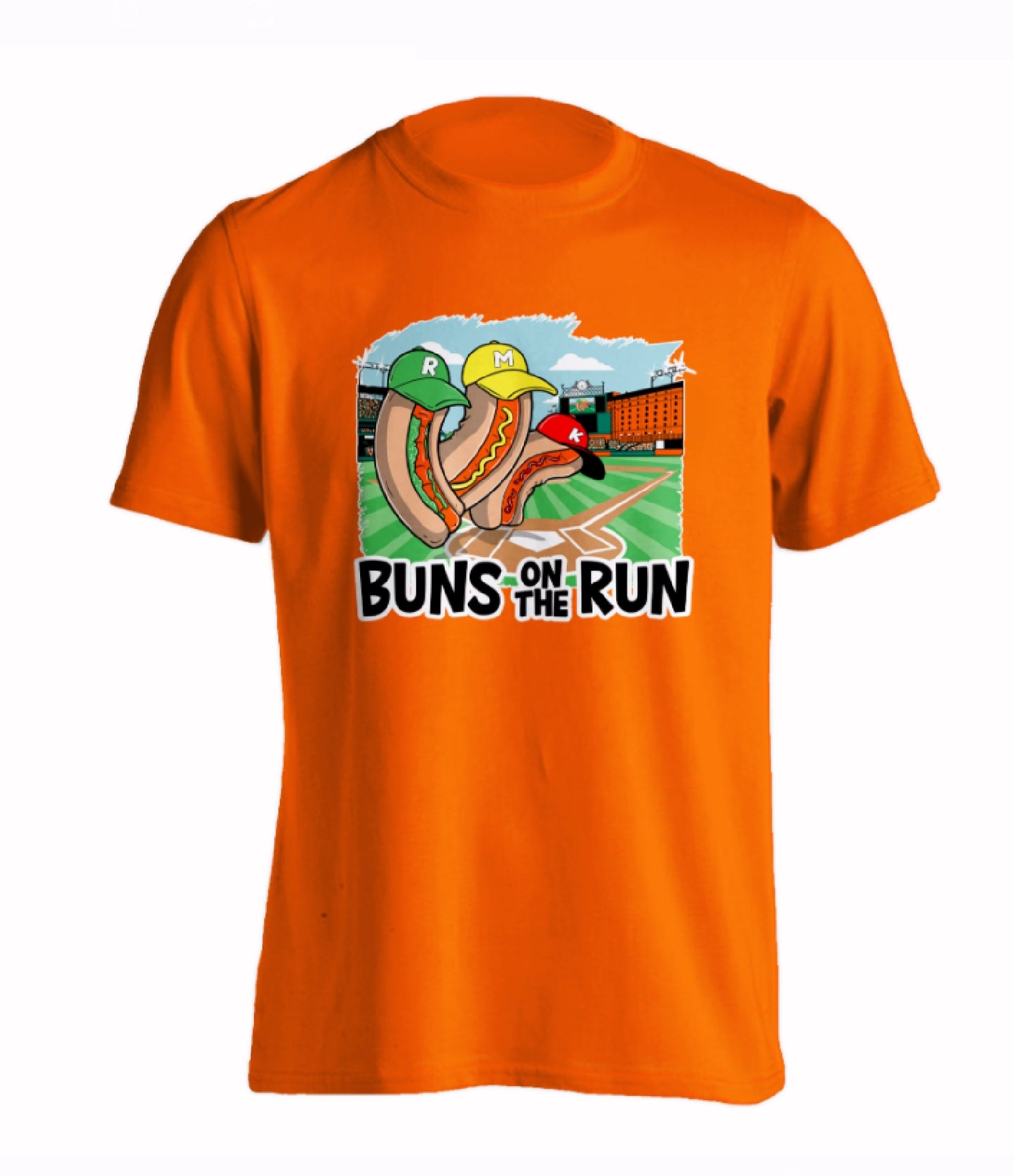 Buns on the Run Team Stadium Short Sleeve T-Shirt