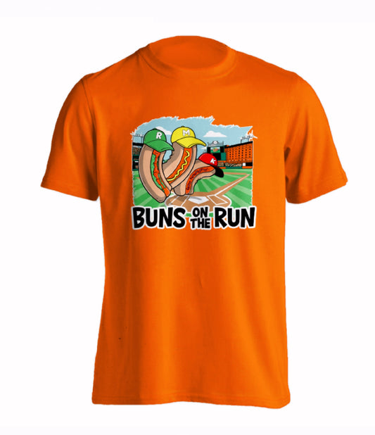 Buns on the Run Team Stadium Short Sleeve T-Shirt