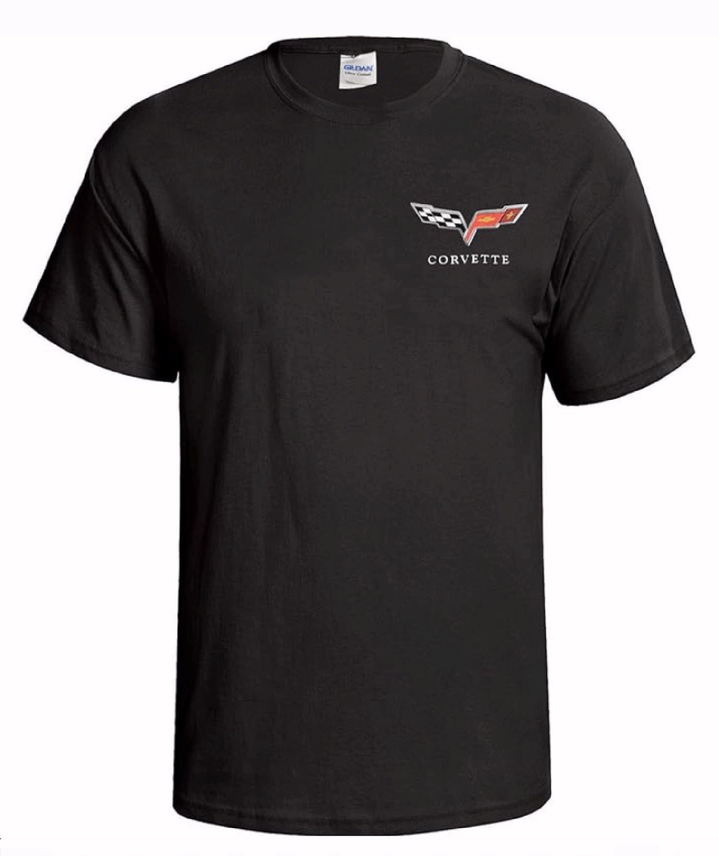 Chevy Chevrolet Corvette Logo Born In The U.S.A. Short Sleeve T-Shirt