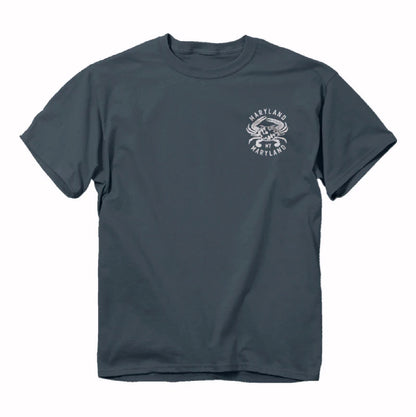 Maryland Cowboy Cat Meowyland Short Sleeve T-Shirt