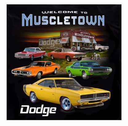 Welcome to Dodge Muscletown Short Sleeve T-Shirt