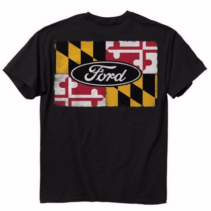 Ford Maryland Flag Short Sleeve T-Shirt