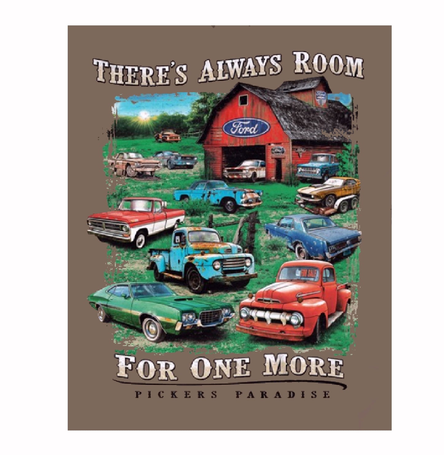 Ford Theres Always Room For One More Pickers Paradise Short Sleeve T-Shirt