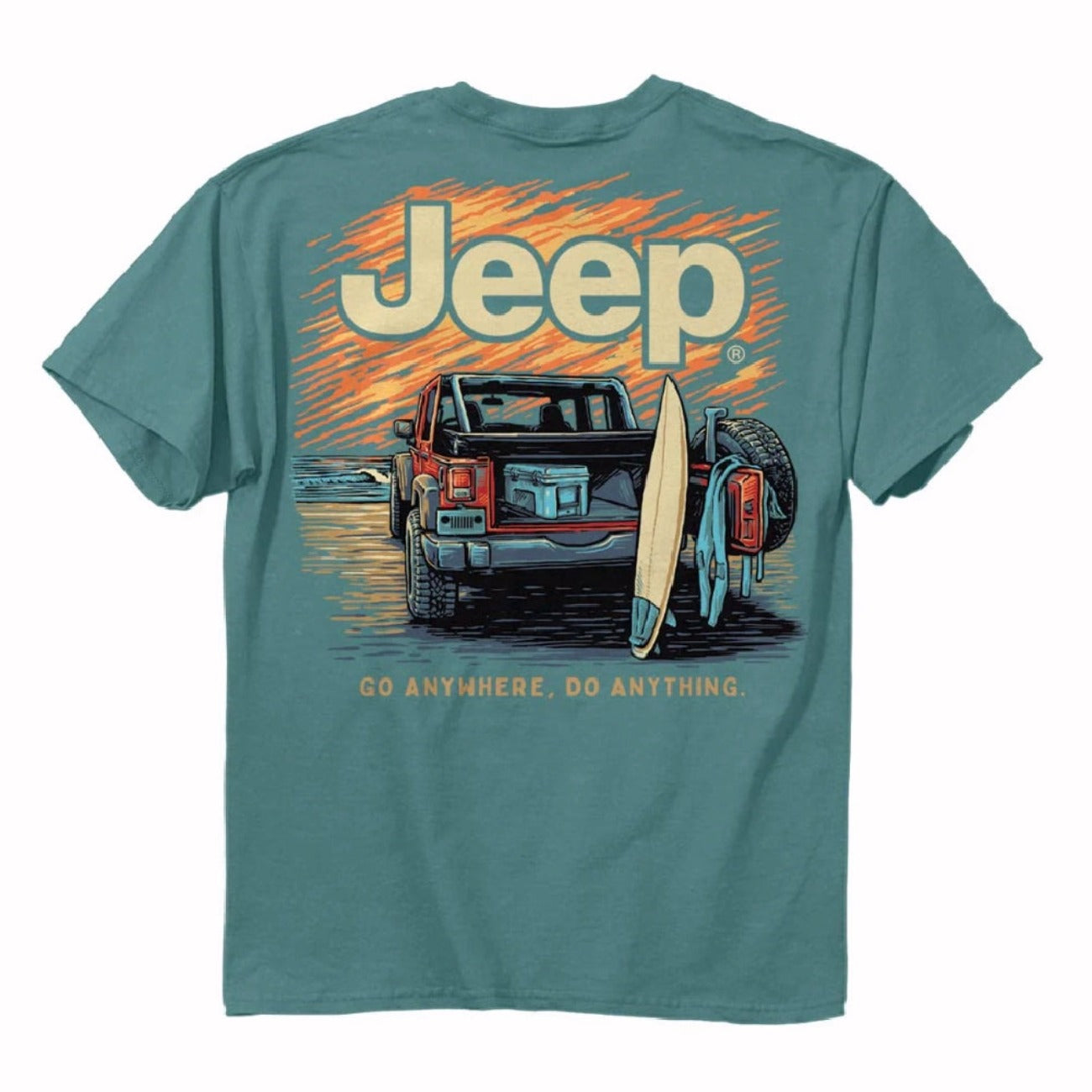 Jeep Surf Go Anywhere Do Anything Short Sleeve T-Shirt