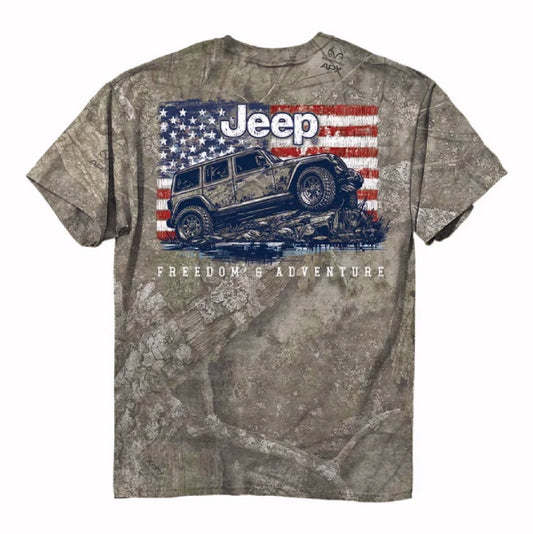 Jeep USA Freedom's Adventure Short Sleeve T-Shirt