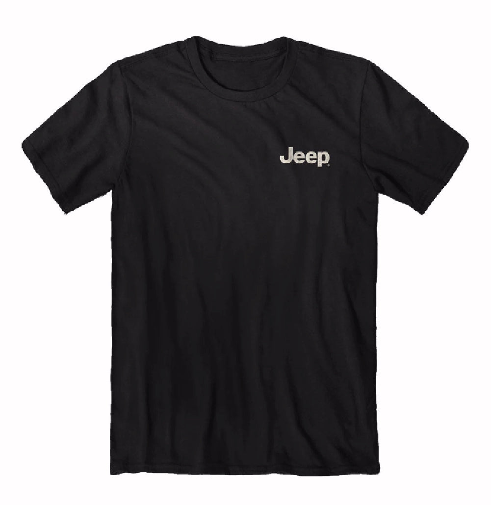 Jeep U.S. Flag Camo Short Sleeve T-Shirt