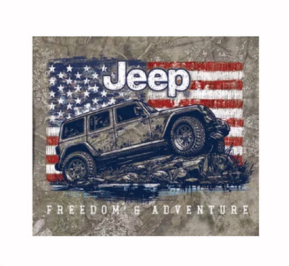 Jeep USA Freedom's Adventure Short Sleeve T-Shirt