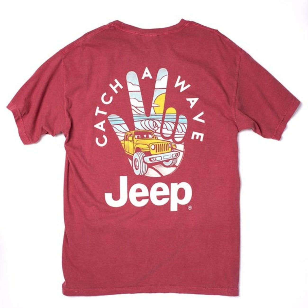 Jeep Catch A Wave Short Sleeve T-Shirt