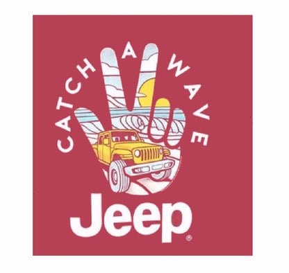 Jeep Catch A Wave Short Sleeve T-Shirt
