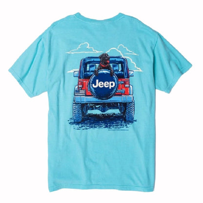 Jeep Dog Copilot Short Sleeve T-Shirt