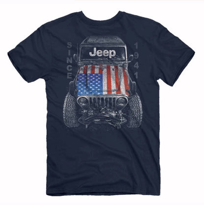 Jeep USA Flag Since 1941 Short Sleeve T-Shirt