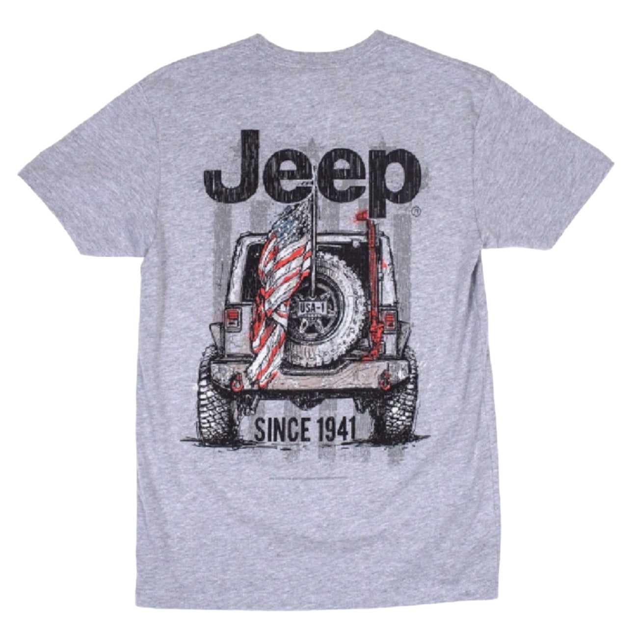 Jeep USA #1 Short Sleeve T-Shirt