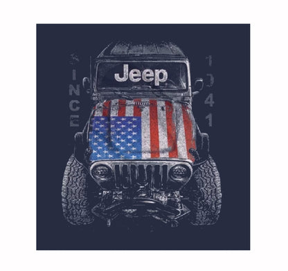 Jeep USA Flag Since 1941 Short Sleeve T-Shirt