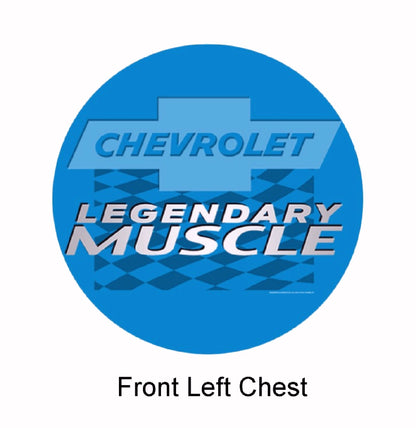 Chevy Chevrolet Legendary Muscle Short Sleeve T-Shirt