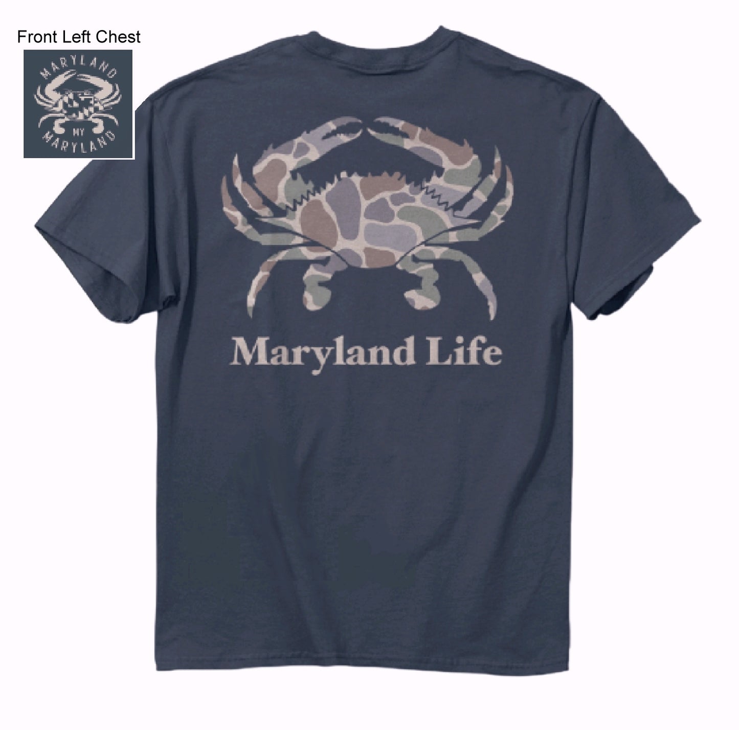 Maryland Life Camo Short Sleeve T-Shirt