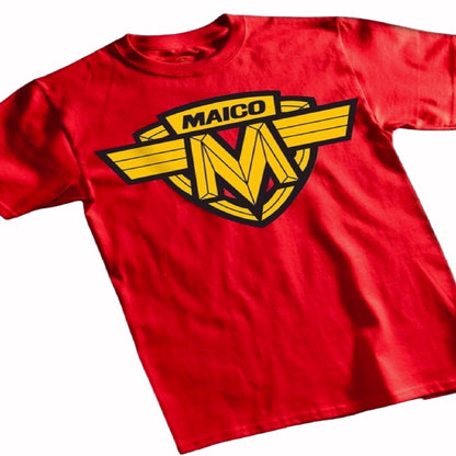 Maico Logo Red Short Sleeve T-Shirt