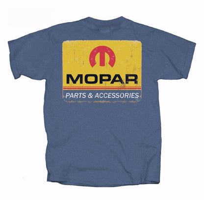 MOPAR Parts and Accessories Logo Distressed Style Short Sleeve T-Shirt