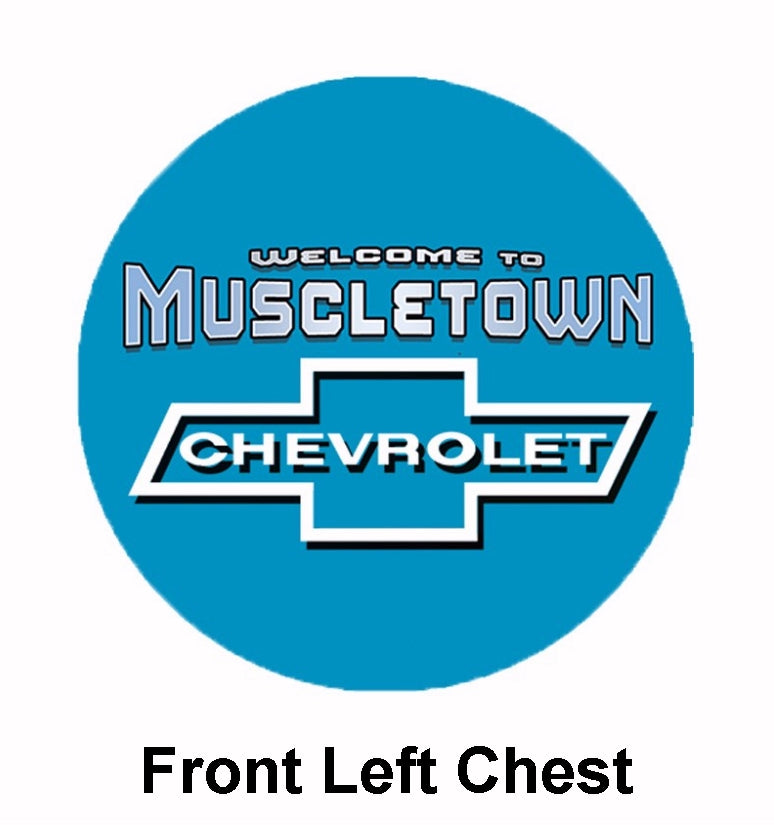 Chevy Chevrolet Welcome to Muscletown Short Sleeve T-Shirt