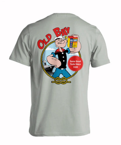 Popeye and Old Bay Can Short Sleeve T-Shirt