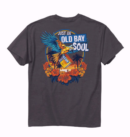 Just an Old Bay Soul Tropical Short Sleeve T-Shirt