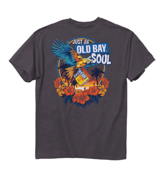Just an Old Bay Soul Tropical Short Sleeve T-Shirt