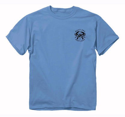Maryland State Places and Icons Short Sleeve T-Shirt