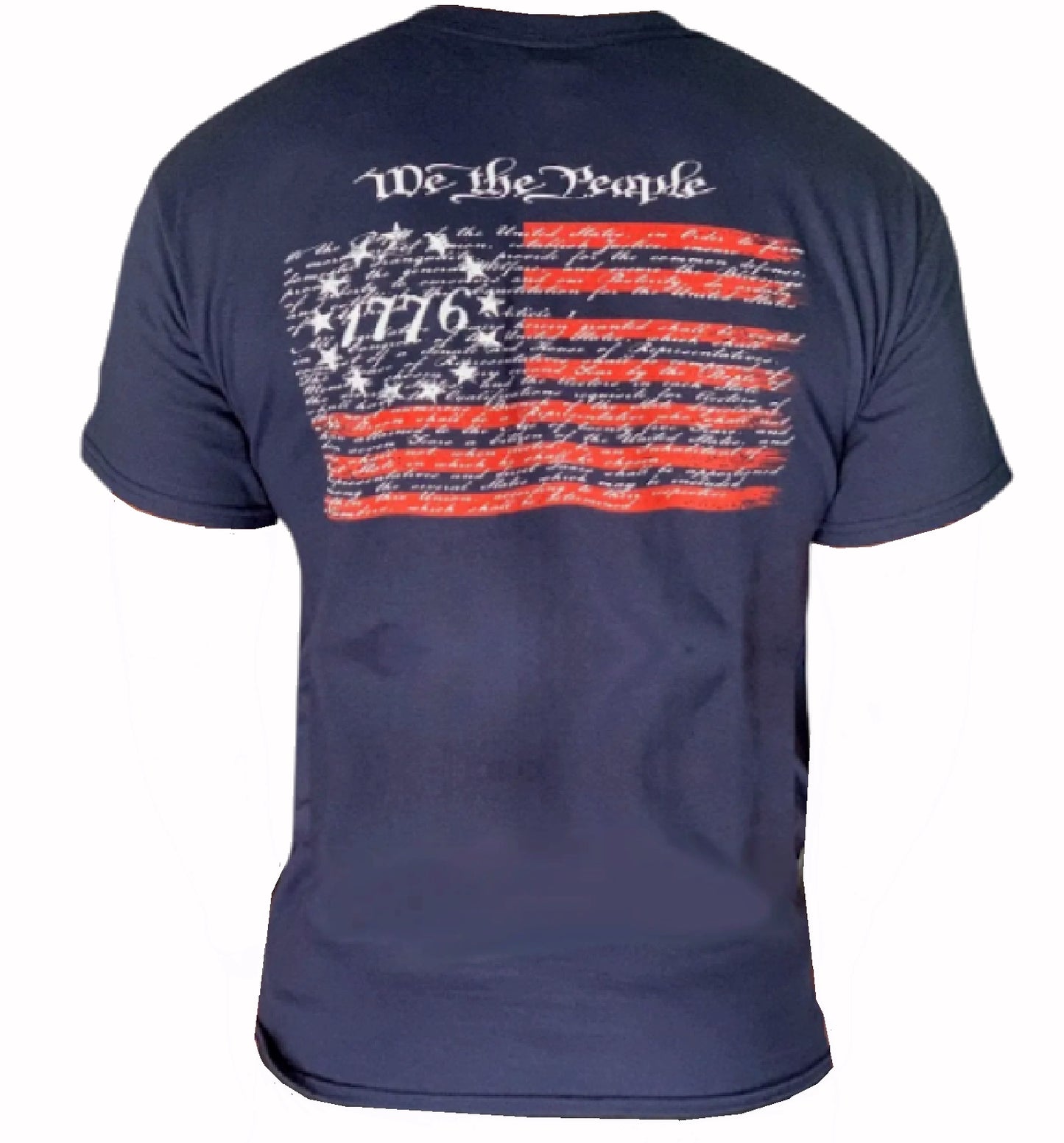 We the People 1776 US Flag Patriotic Short Sleeve T-Shirt