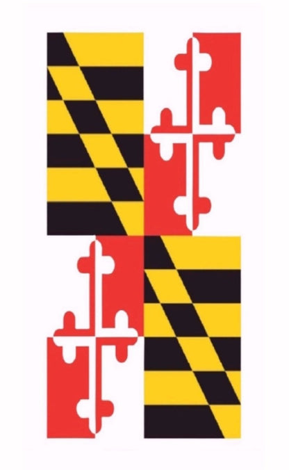 Maryland Flag Microfiber Kitchen Towel