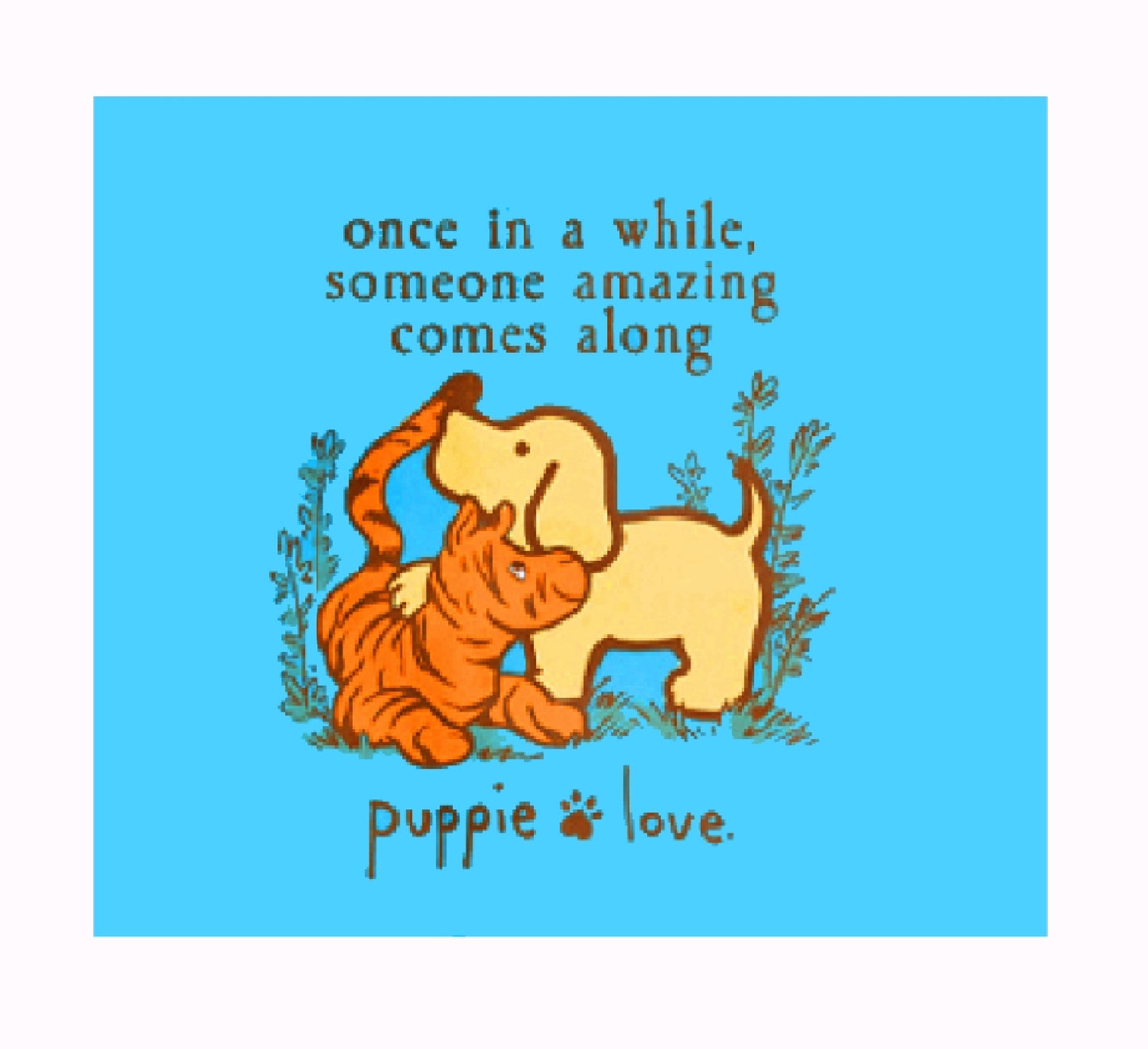 Puppie Love Dog Someone Amazing Comes Along Short Sleeve Youth T-Shirt