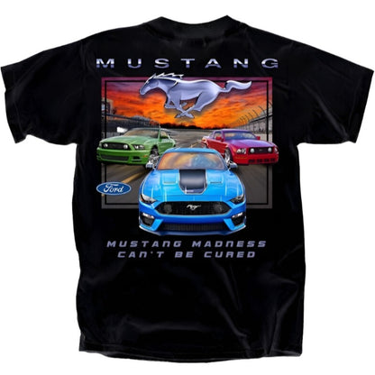 Ford Mustang Madness Can’t Be Cured Short Sleeve T-Shirt