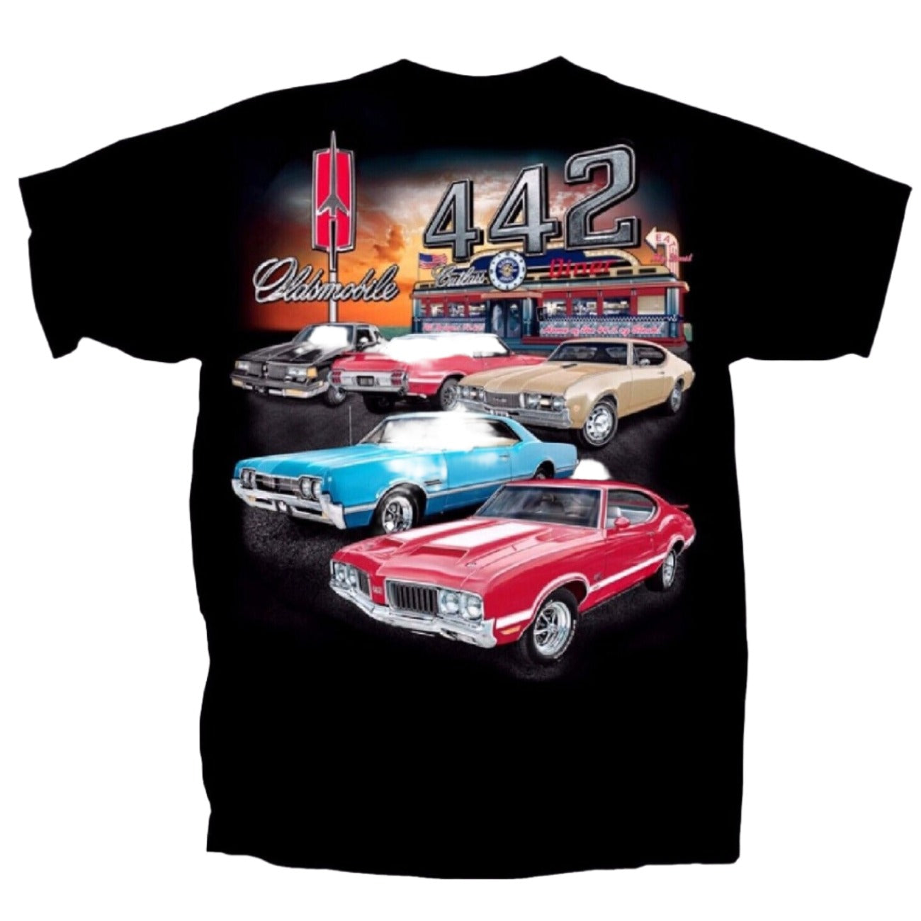 Oldsmobile 442 Collection Short Sleeve T-Shirt