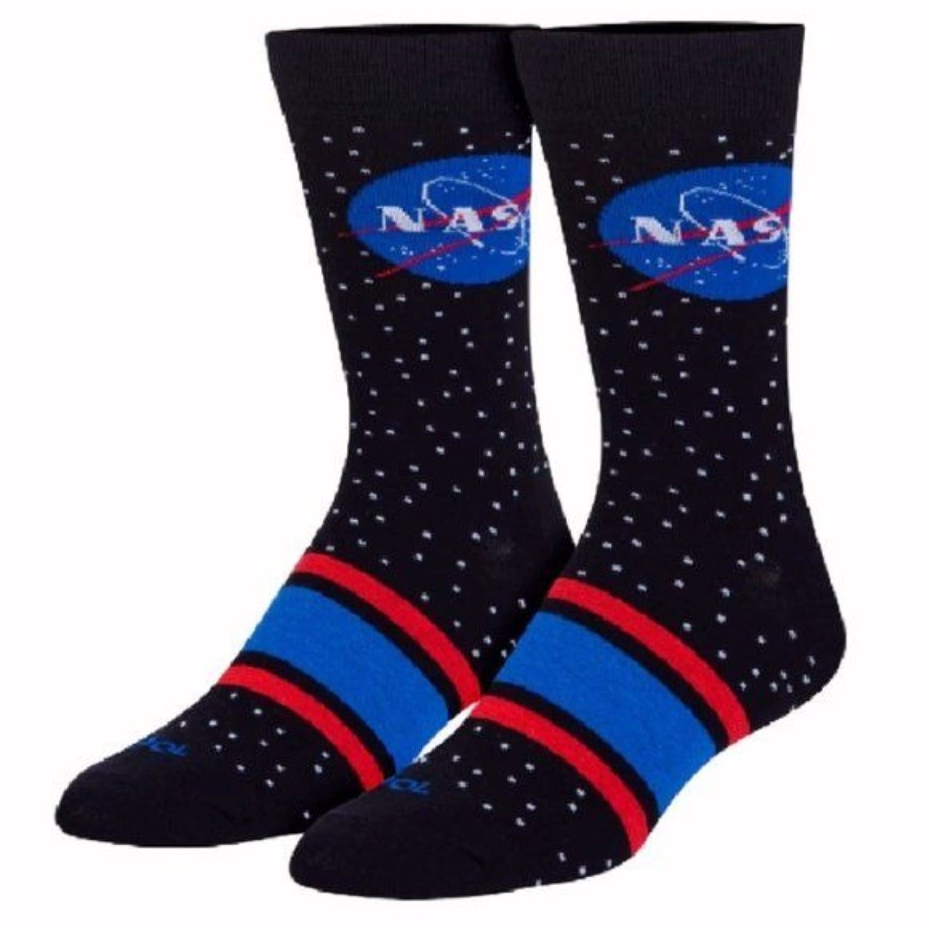 NASA Stars Athletic Crew Socks