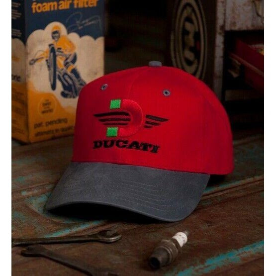 Ducati Red Embroidered Cap Hat