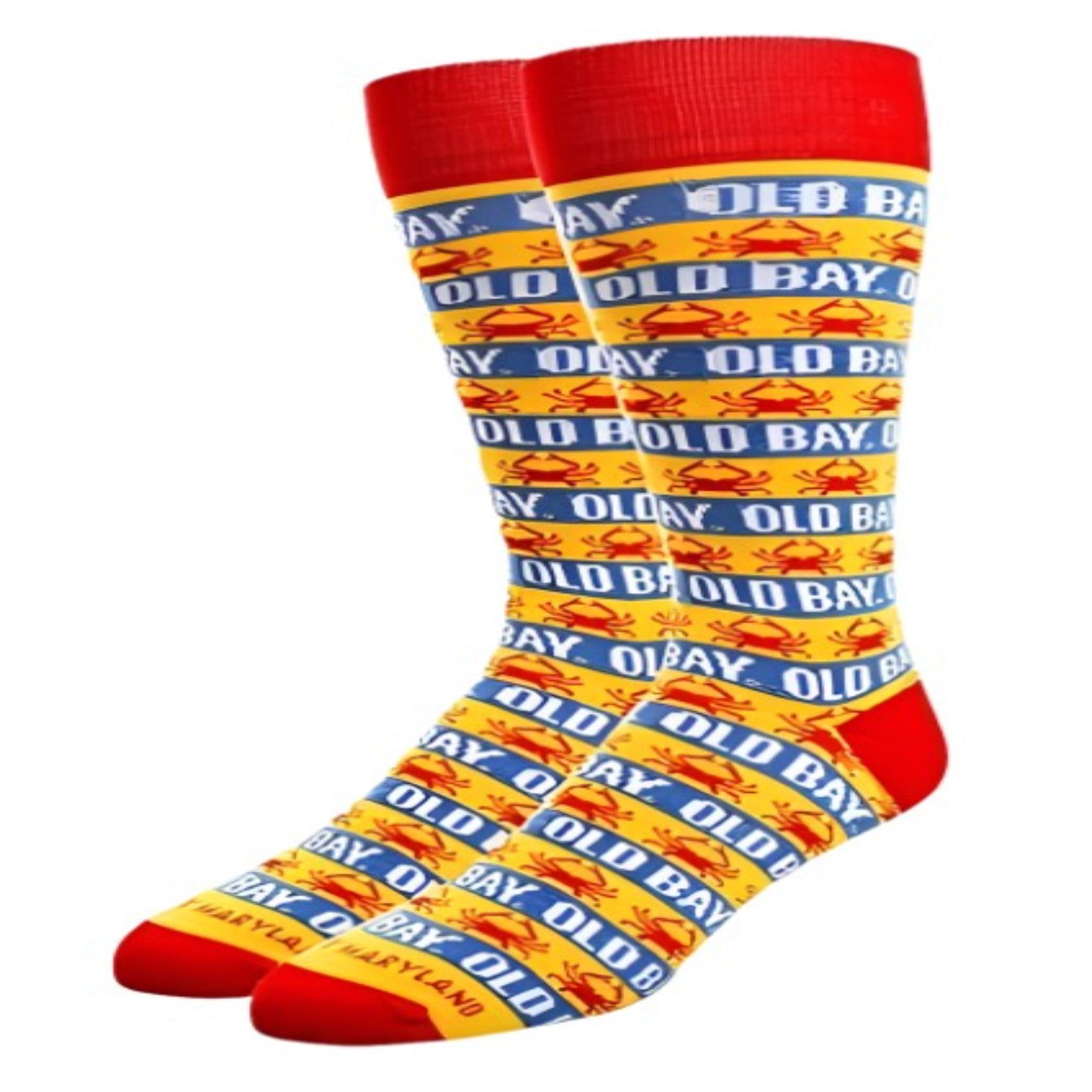 Old Bay Stripes Dress Socks