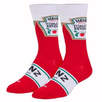 Heinz Ketchup Athletic Crew Socks